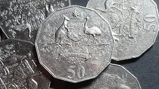 Australia's Federation 50 cents 2001