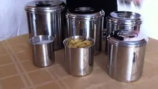 Stainless Steel Canisters