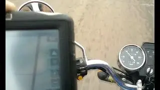 Мопед Альфа. На второй 60 км/ч по GPS!!!