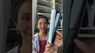 Mony Helal X ghd iD Platinum plus Hair straightener!