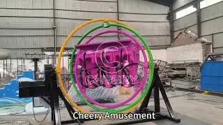 #amusementparkride 3D Space ring 