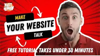 Set up an AI Voice Chatbot on your website in 20 minutes FREE