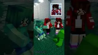When Jj sister Watching 💨🦍💨 JJ Syster vs Zombie Girl in BACKROOM Level 2 Water Park