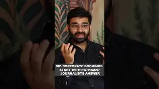 Did Corporate Bookings start with Pathaan? Journalists answer