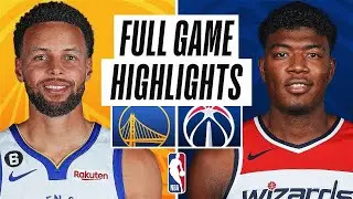 Washington Wizards vs Golden State Warriors Full Game Highlights | 2022 NBA Preseason
