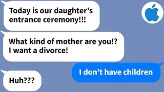【Apple】 I received an angry text from my husband saying...