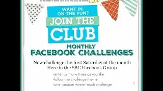 Scrapbook Blessing Club's Monthly Video Hop! // March Challenge - Spring Themed