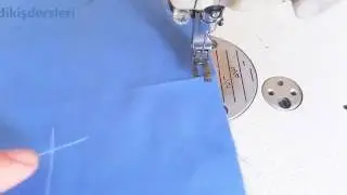 Gizli Pat Nasıl Dikilir? -1- How to sew a button placket.