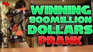 WINNING $900 MILLION POWERBALL JACKPOT PRANK