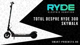 Review trotineta electrica pliabila RYDE 8