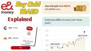 E& Money New Service | Buy & Sell Gold in UAE &ndash; Minimum 10 AED Explained
