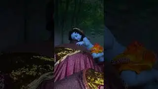 Vrindavan Prem Mandir 🛕❤️ Putna Bhoot Vadh Shree Krishna 🥰