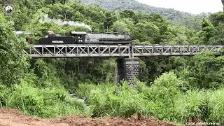 🇧🇷 Maria Fumaça na ponte de ferro / Steam on the iron bridge - 2022 -  (Brasil)