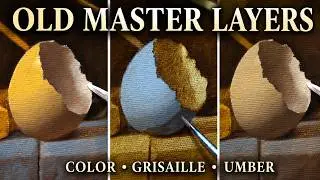 Old Masters Oil Painting Method in 5 Minutes