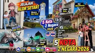 Travel and culinary experience in Alor Setar (Malaysia) Backpacker style 2026, Day 4