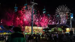Latest technology used in fireworks 🎆 beauty Canada 🇨🇦 subscribe share like please ⛰️ 🙏 😀