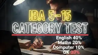 IBA 5to15 jobs syllabus. #JST #sindhtextbookboard #English #Viral #subscribe 