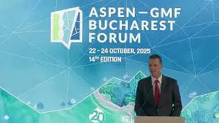 Ionuț Moșteanu X Aspen-GMF Bucharest Forum 2025