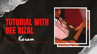 Zabarjad - Karam guitar solo tutorial by Bee Rizal