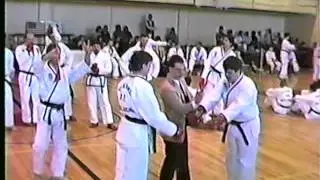 Mr. Michael Gallagher Sr 1989 Sparring ATA Taekwondo