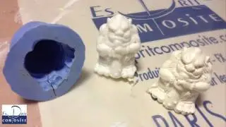 Comment faire ? Moulage d'une figurine en silicone - Tirage en r&eacute;sine polyur&eacute;thane