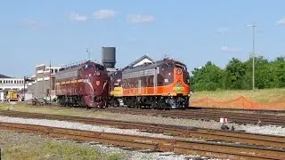 Streamliners at Spencer Rude Railfans