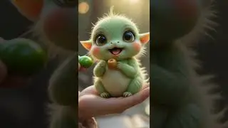 This Green Cute Creature Deserves A Subscribe! (Must watch) #ai