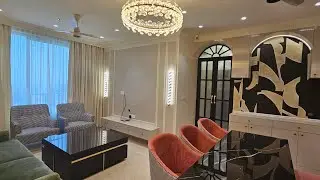 Oberoi Eternia Mulund, Mumbai | 3bhk 1000 sq ft design build, End To End Interiors|&nbsp;By&nbsp;reNNovate