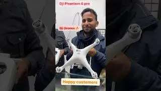 Happy customers | Dji Phantom 4 pro Drones | #djiphantom4pro #camarashopbihar #anandvideoservice