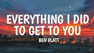 Everything I Did To Get To You 💔Best English Hollywood Songs 2025 ✨ | Pop & Romantic Music Vibes🥺