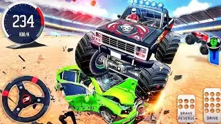 Monster Truck Derby Racing Crash Stunts - Car Games - Truck Games YT GAMES X.4 #car #game #video