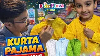 Kids Kurta Pajama Shopping Vlog 🛍️ | Premium Designs | Surat | Kids Wear 1 to 16 Years 