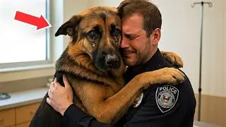 Umírající policejní pes objal svého psovoda — veterinář si všiml něčeho zvláštního