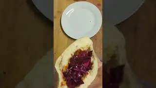 T&uuml;rkischer Rotkohlsalat f&uuml;r D&ouml;ner Kebab #Shorts #rotkohlsalat #selbstgemacht