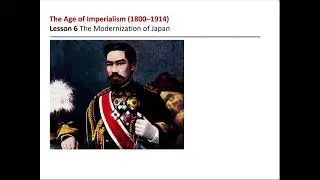 6-6 The Modernization of Japan