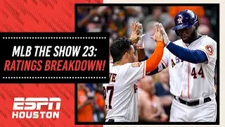 BREAKDOWN: MLB The Show 23 ASTROS PLAYER RATINGS! | ESPN Houston