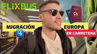 DE SERBIA 🇷🇸 a CROACIA 🇭🇷 en FLIXBUS 🛂 Asi es PASAR MIGRACIÓN EN AUTOBÚS en EUROPA 🚍🇪🇺