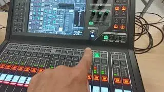 V10 Yamaha QL1(envío a efectos a través de buses y FX return)