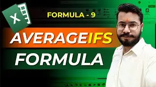 🔥 Master the AVERAGEIFS Formula in Excel | Step-by-Step Tutorial for Beginners!
