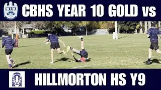 Hillmorton HS Y9 vs Christchurch Boys HS Y10 GOLD, Junior Boys Rugby Grading Game, 18th May 2024