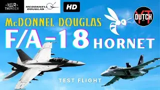 McDonnel Douglas F/A-18 Hornet | War Thunder | PC Gameplay
