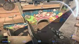 CS2 Overpass Monster Smoke From CT Spawn (Updated)