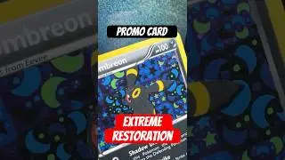 Чистка и удаление царапин на картах Umbreon | Полировка | #umbreon #реставрация #pokemoncards #po...