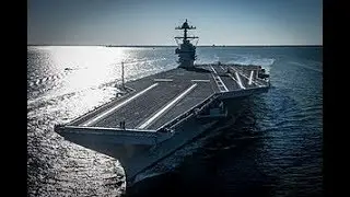Najveći i najskuplji vojni brod na svetu USS Gerald Ford Aircraft Carrier