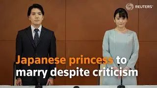 Japanese princess to marry despite criticism