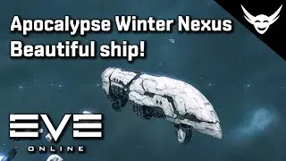 EVE Online - Apocalypse Beautiful ship (Winter Nexus)