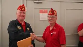 Candidate for American Legion National Commander Dan Wiley 2025-2026 @Dept. FL Fall Conference 2024.