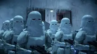 Attacking the rebels base on Hoth