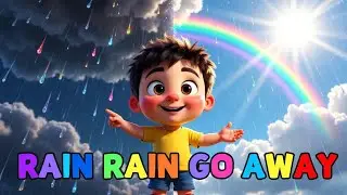 🌧️ Rain Rain Go Away ☀️ | Fun Nursery Rhyme for Kids | Pixar Style Animation