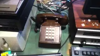 Thrift Store Score: Vintage Brown Desk Phone